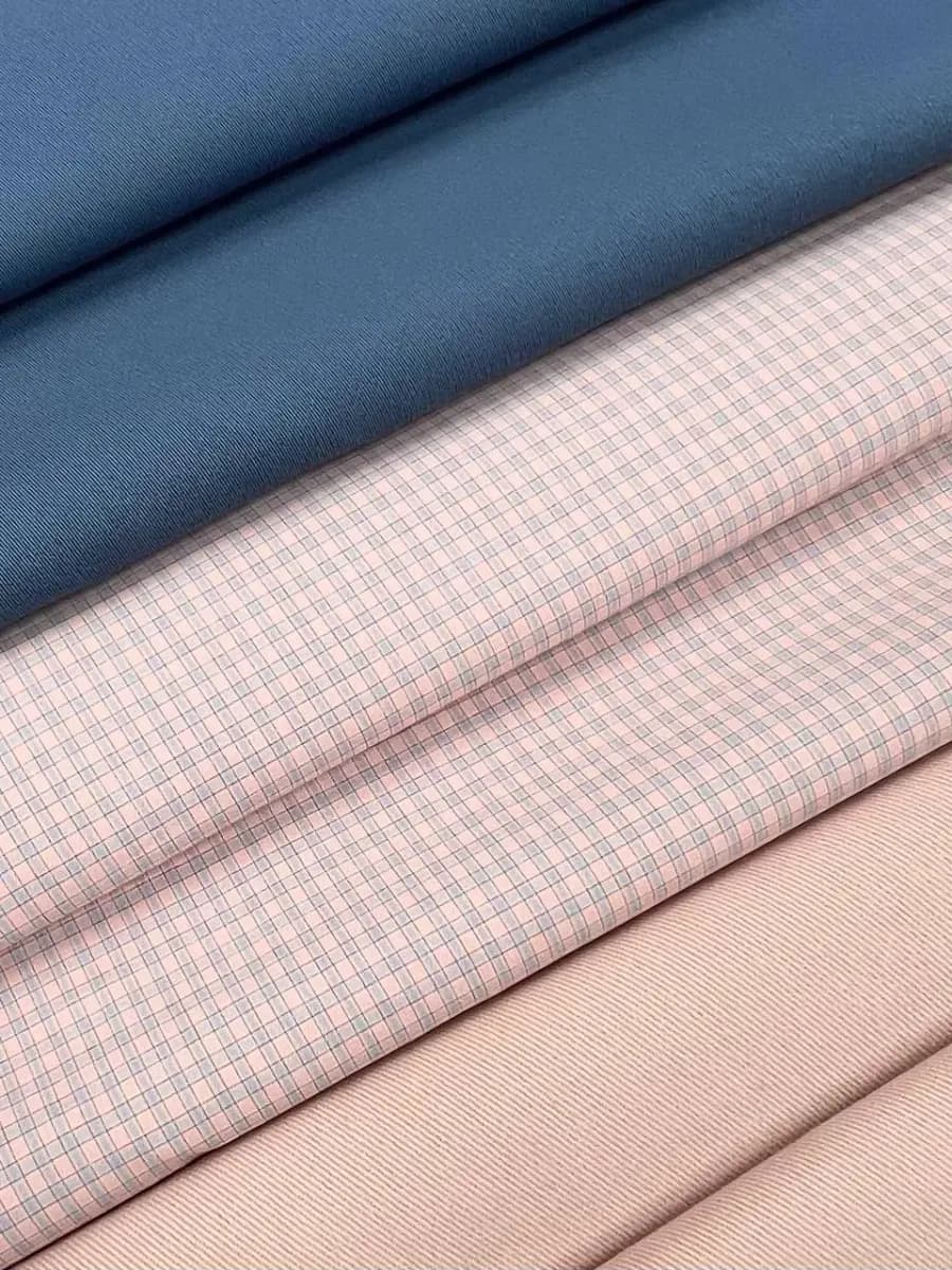Ткань из поставки Unica: shirting cotton, stacked bolts
